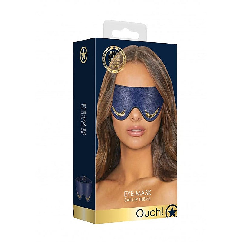 Sailor Theme BDSM Play Eye Mask by Shots Toys - Masks And Blindfolds