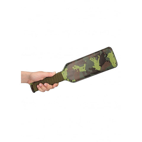 Army Theme Bondage Play Paddle by Shots Toys - Paddles And Slappers