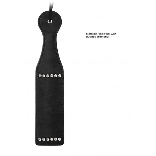 Diamond Studded Paddle by Shots Toys - Paddles And Slappers