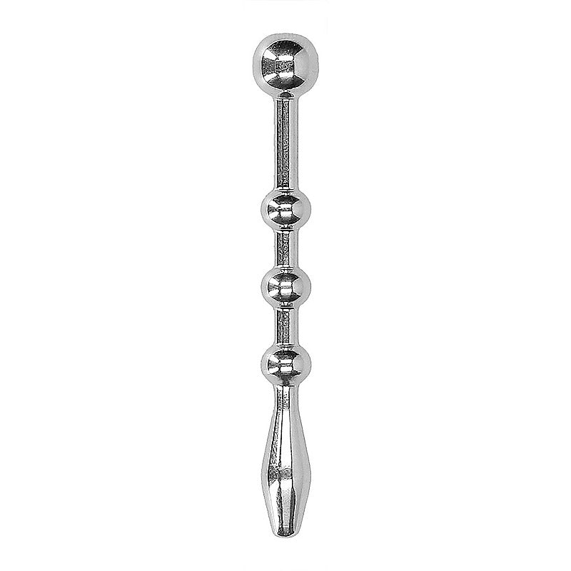 Urethral Sounding Metal Plug with 6 mm Tip by Shots Toys - Urethral Sounds
