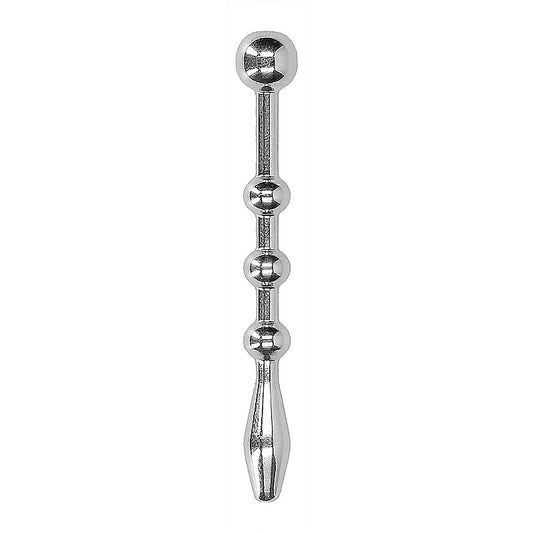 Urethral Sounding Metal Plug with 6 mm Tip by Shots Toys - Urethral Sounds