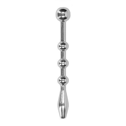 Urethral Sounding Metal Plug with 6 mm Tip by Shots Toys - Urethral Sounds