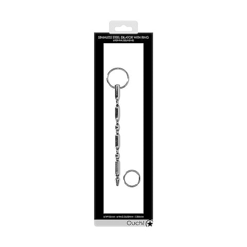 Urethral Sounding Stainless Steel Mens Dilator by Shots Toys - Urethral Sounds