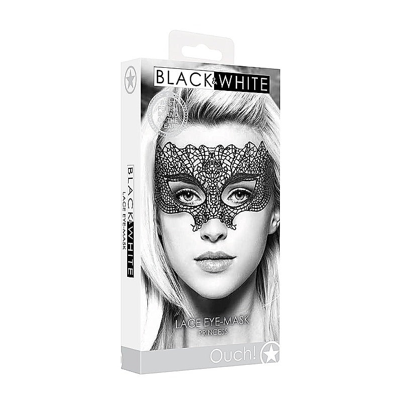 Princess Hand Made Lace Eye Mask by Shots Toys - Masks And Blindfolds