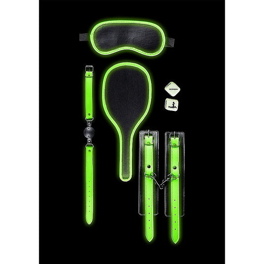 Shots Toys Glow in the Dark Bondage Kit #1 - Bondage Kits