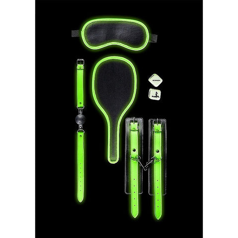 Shots Toys Glow in the Dark Bondage Kit #1 - Bondage Kits