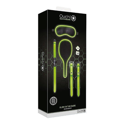 Shots Toys Glow in the Dark Bondage Kit #1 - Bondage Kits