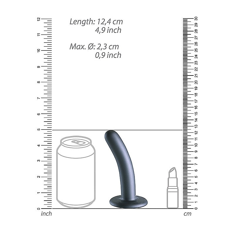 Smooth Silicone G-spot Dildo by Shots Toys - Non-Realistic Dildos