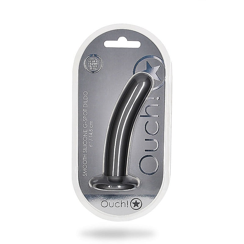 Smooth Silicone G-spot Suction Cup Dildo by Shots Toys - Non-Realistic Dildos