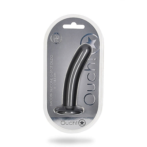 Smooth Silicone G-spot Suction Cup Dildo by Shots Toys - Non-Realistic Dildos