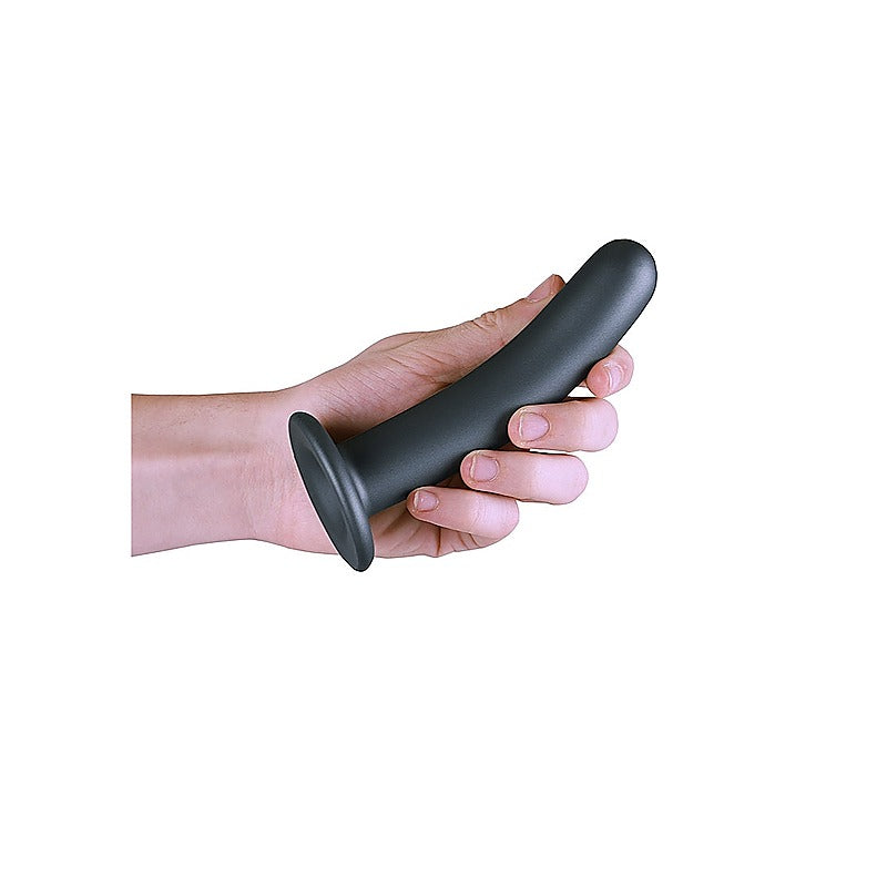 Smooth Silicone G-spot Suction Cup Dildo by Shots Toys - Non-Realistic Dildos