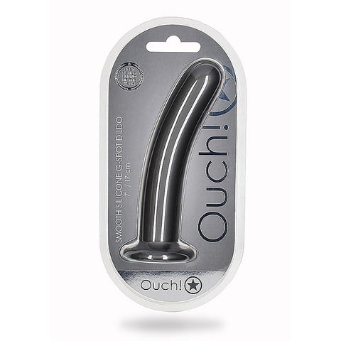 Smooth Silicone Suction G-Spot Dildo by Shots Toys - Non-Realistic Dildos