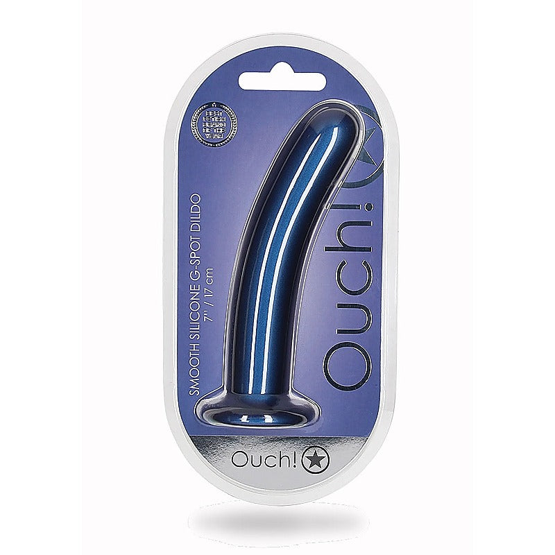 Smooth Silicone Suction G-Spot Dildo by Shots Toys - Non-Realistic Dildos