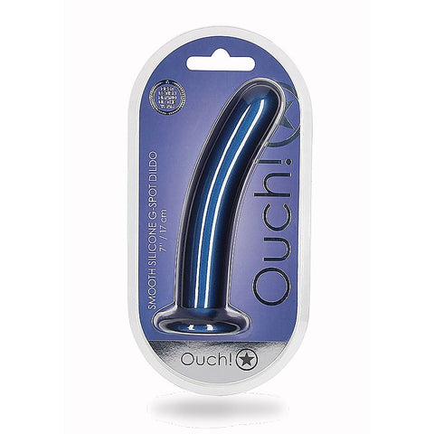 Smooth Silicone Suction G-Spot Dildo by Shots Toys - Non-Realistic Dildos