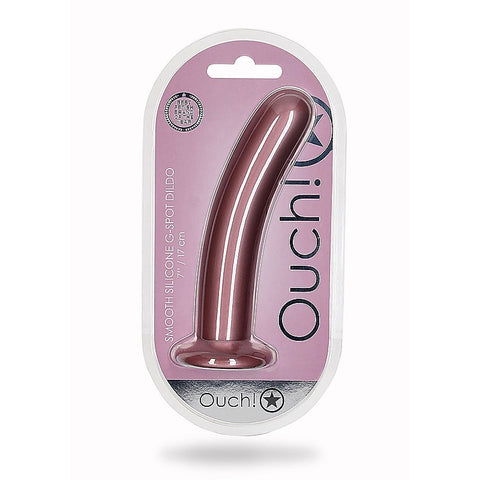 Smooth Silicone Suction G-Spot Dildo by Shots Toys - Non-Realistic Dildos