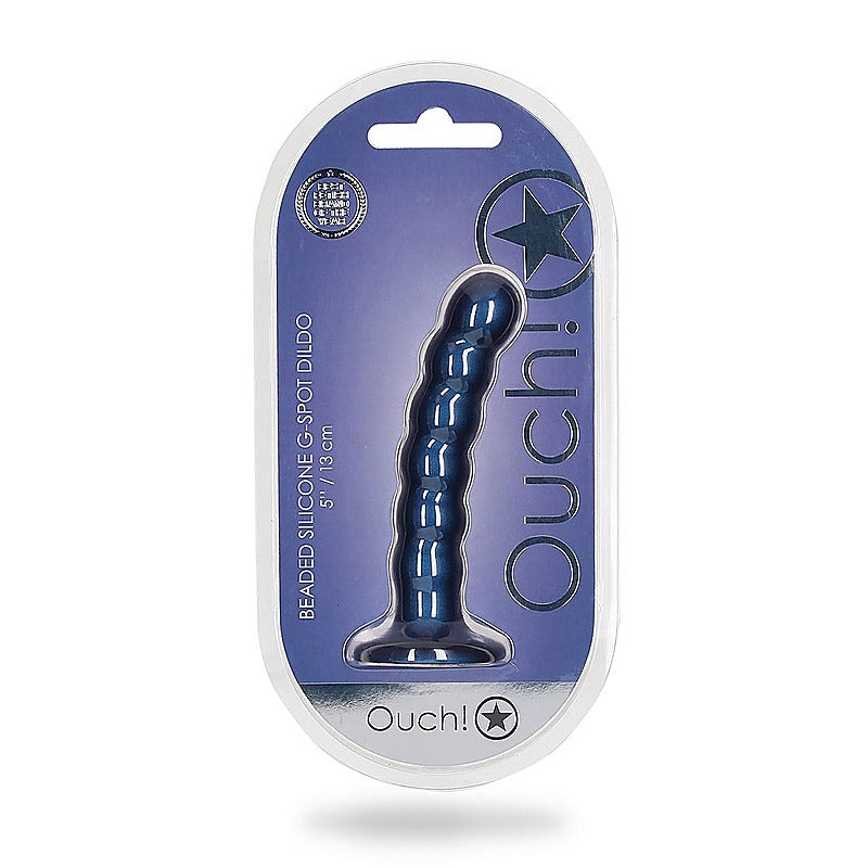 Beaded Silicone G-Spot Dildo by Shots Toys - Non-Realistic Dildos