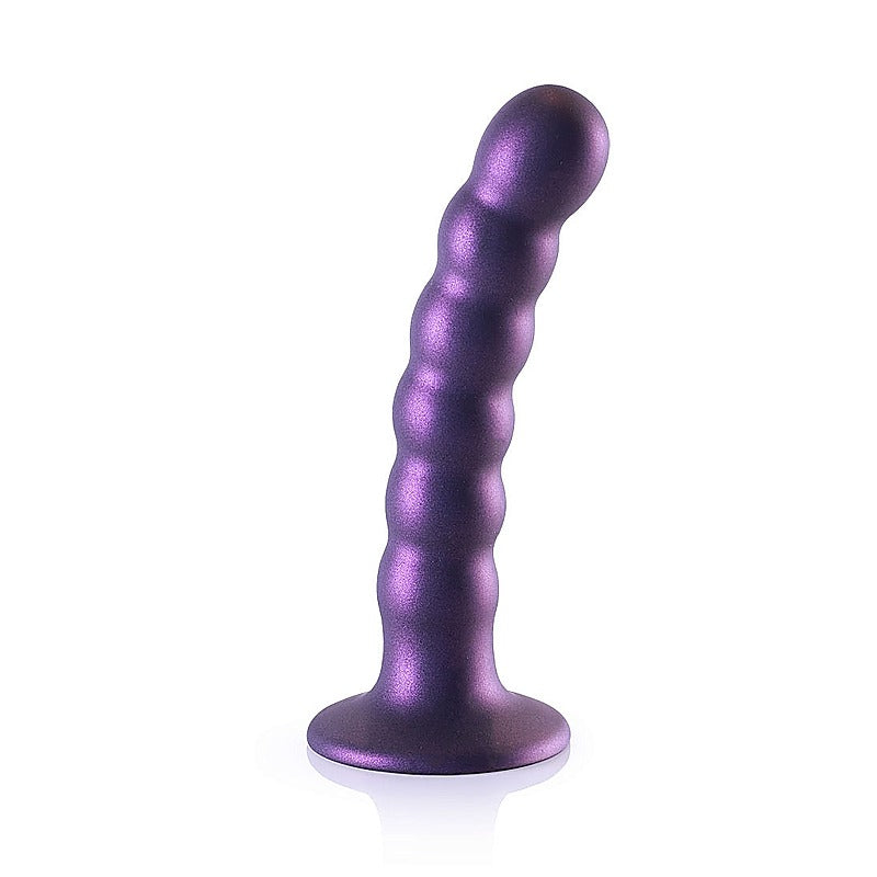 Beaded Silicone G-Spot Dildo by Shots Toys - Non-Realistic Dildos