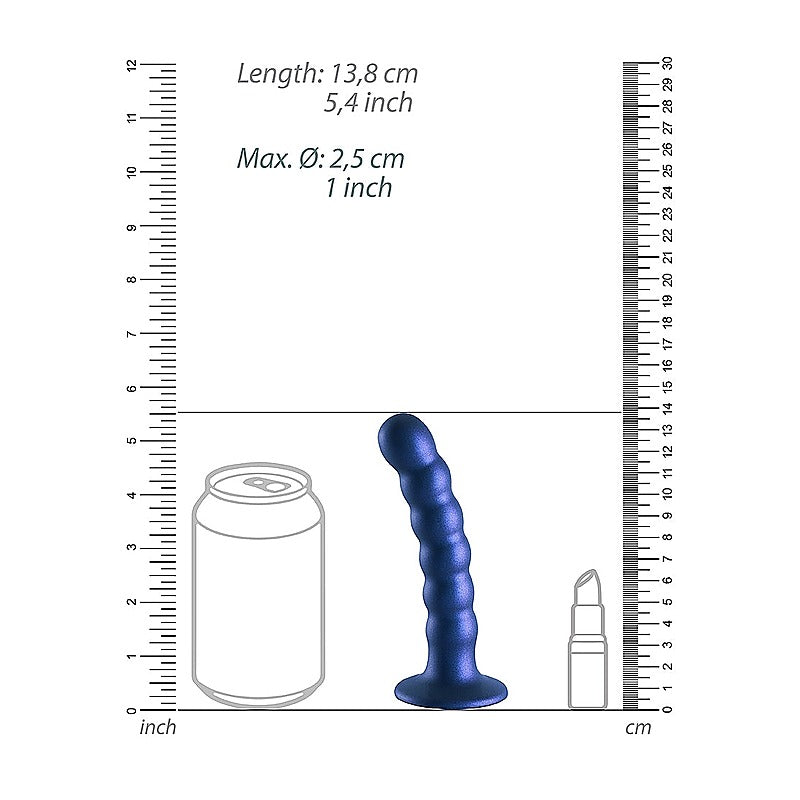 Beaded Silicone G-Spot Dildo by Shots Toys - Non-Realistic Dildos