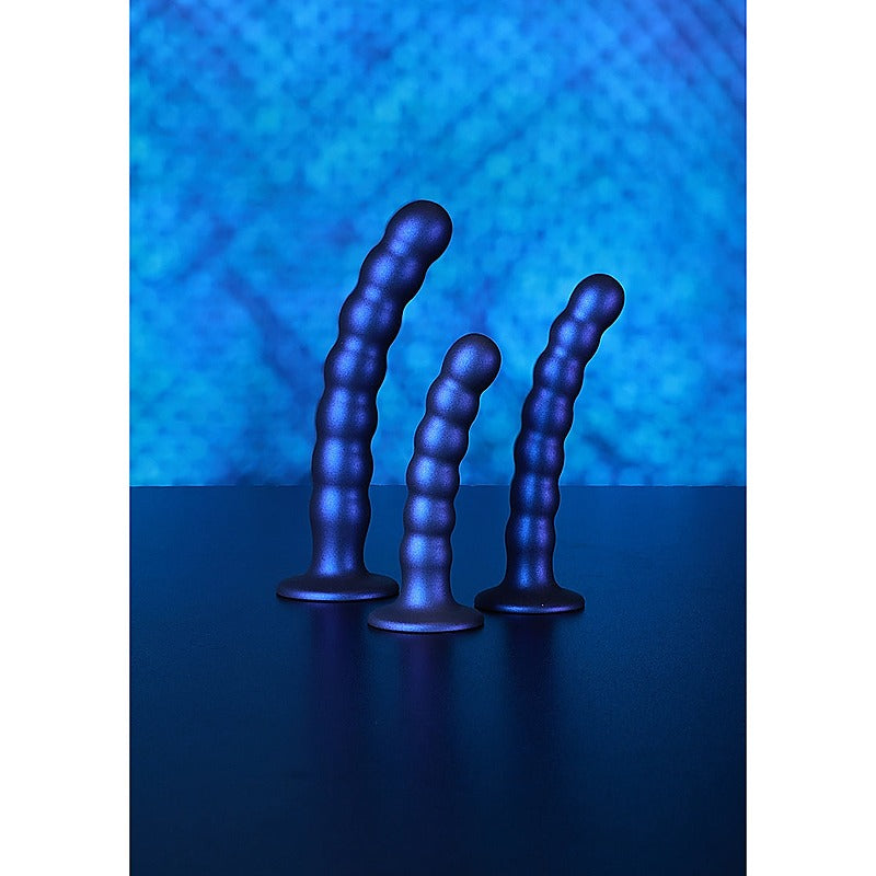 Beaded Silicone G-Spot Dildo by Shots Toys - Non-Realistic Dildos