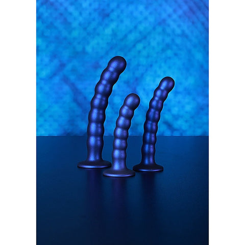 Beaded Silicone G-Spot Dildo by Shots Toys - Non-Realistic Dildos