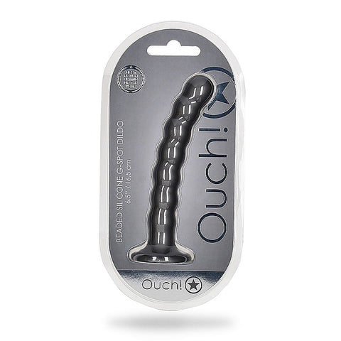Beaded Suction Cup G-Spot Dildo by Shots Toys - Non-Realistic Dildos