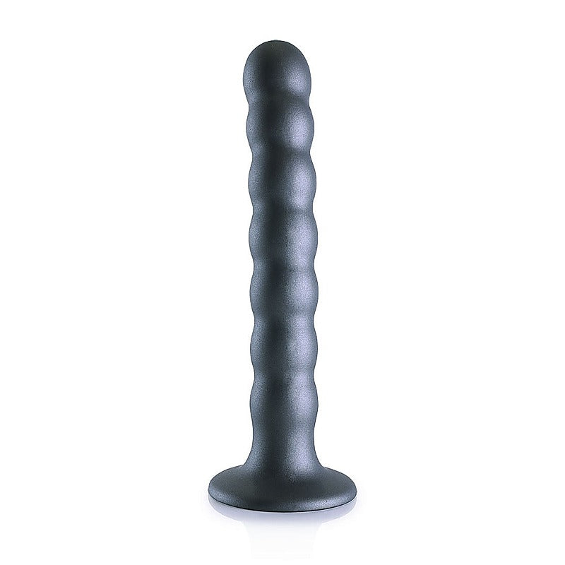 Beaded Suction Cup G-Spot Dildo by Shots Toys - Non-Realistic Dildos