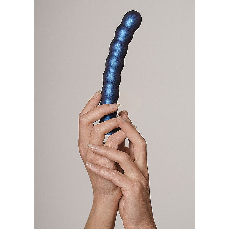 Beaded Suction Cup G-Spot Dildo by Shots Toys - Non-Realistic Dildos