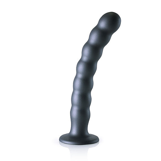 Suction Base Beaded G-Spot Dildo by Shots Toys - Non-Realistic Dildos