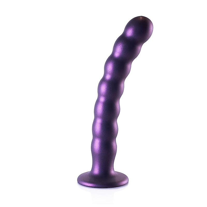 Suction Base Beaded G-Spot Dildo by Shots Toys - Non-Realistic Dildos