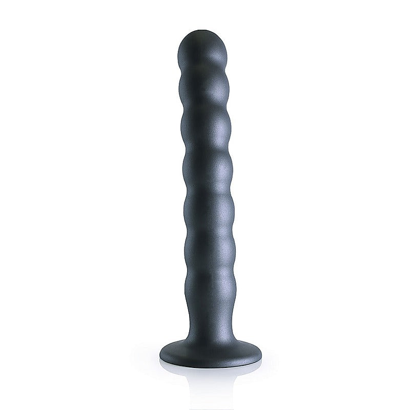 Suction Base Beaded G-Spot Dildo by Shots Toys - Non-Realistic Dildos