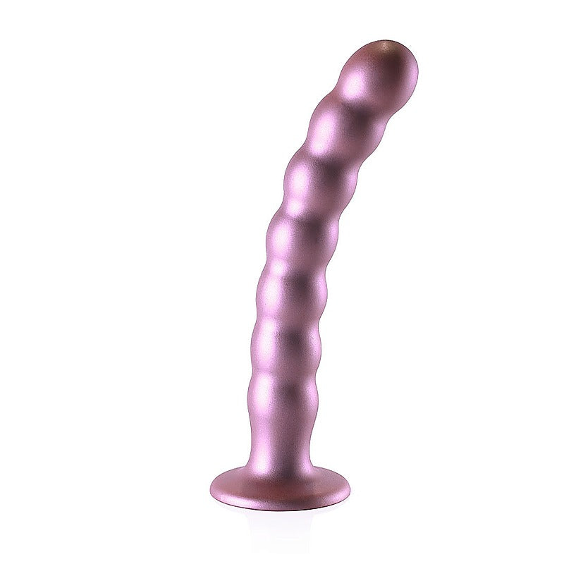 Suction Base Beaded G-Spot Dildo by Shots Toys - Non-Realistic Dildos