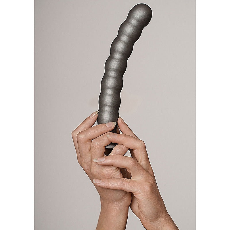 Suction Base Beaded G-Spot Dildo by Shots Toys - Non-Realistic Dildos
