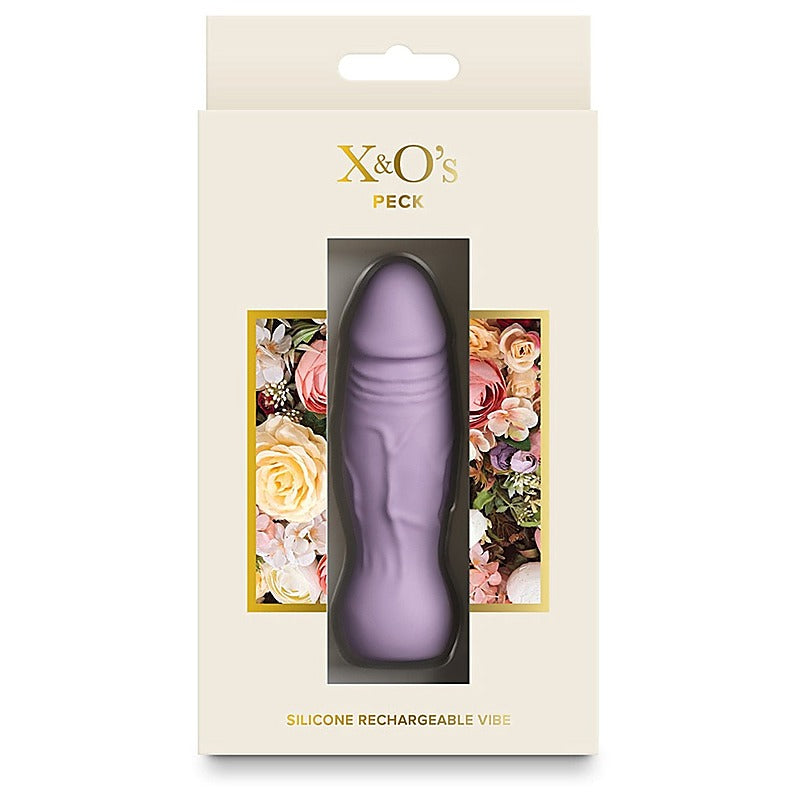 X and Os Peck Silicone Vibrator by NS Novelties - G-Spot Vibrators