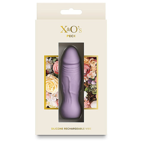 X and Os Peck Silicone Vibrator by NS Novelties - G-Spot Vibrators