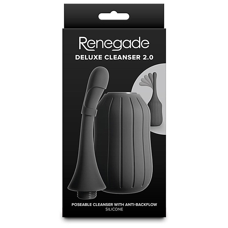 Renegade Deluxe Poseable Anal Cleanser 2.0 by NS Novelties - Enemas and Douches