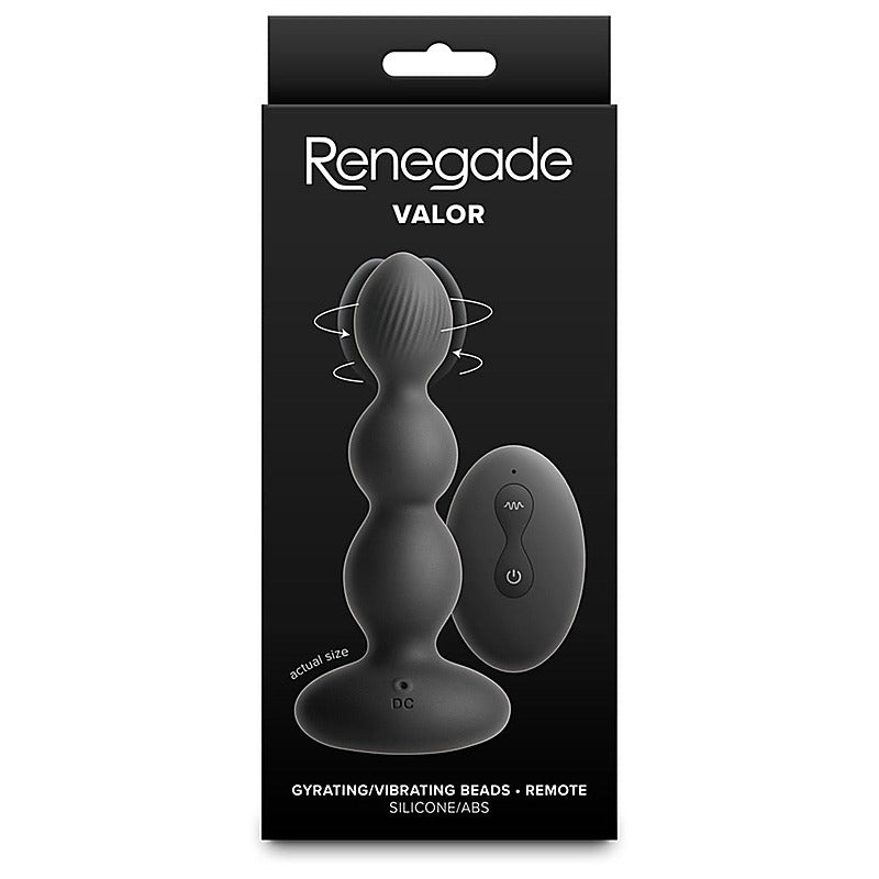 Renegade Valor Vibrating Anal Plug Bead by NS Novelties - Anal Beads and Balls