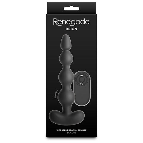 Renegade Reign Vibrating Anal Beads by NS Novelties - Anal Beads and Balls