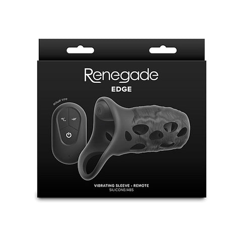Renegade Edge Vibrating Penis Sleeve by NS Novelties - Penis Sleeves and Extenders