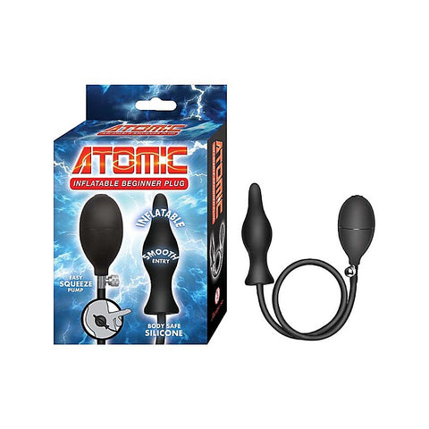 Atomic Inflatable Beginner Silicone Butt Plug by Nasstoys - Butt Plugs