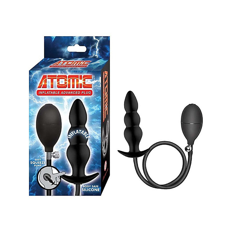Atomic Inflatable Advanced Silicone Butt Plug by Nasstoys - Butt Plugs