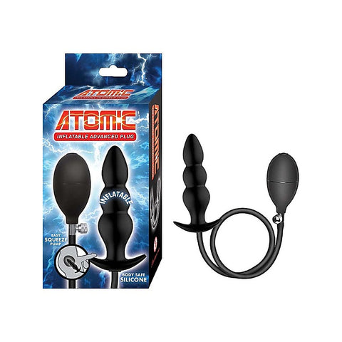 Atomic Inflatable Advanced Silicone Butt Plug by Nasstoys - Butt Plugs