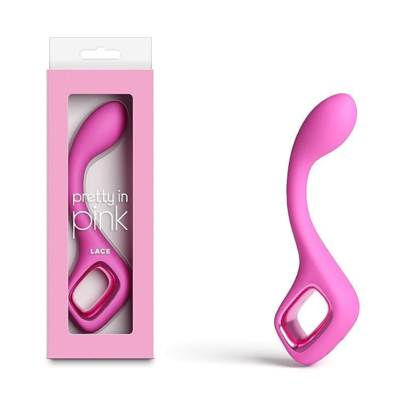 Pretty in Pink Lace Rechargeable G Spot Vibe by NS Novelties - G-Spot Vibrators