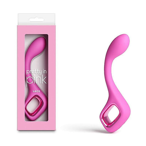 Pretty in Pink Lace Rechargeable G Spot Vibe by NS Novelties - G-Spot Vibrators