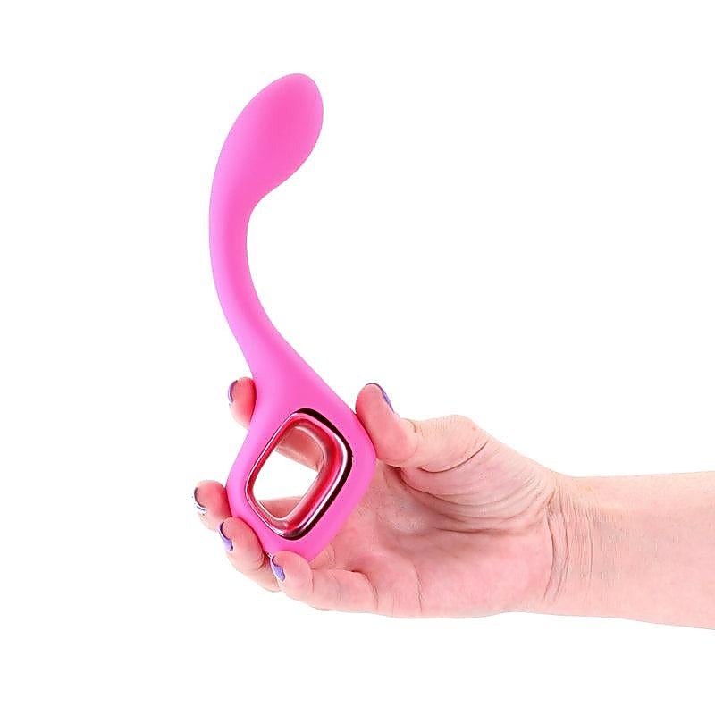 Pretty in Pink Lace Rechargeable G Spot Vibe by NS Novelties - G-Spot Vibrators