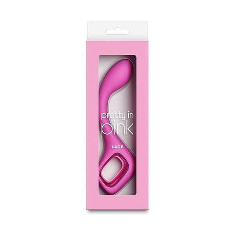 Pretty in Pink Lace Rechargeable G Spot Vibe by NS Novelties - G-Spot Vibrators