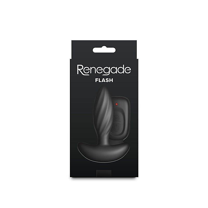 Renegade Flash Rechargeable Vibrating Butt Plug - Butt Plugs