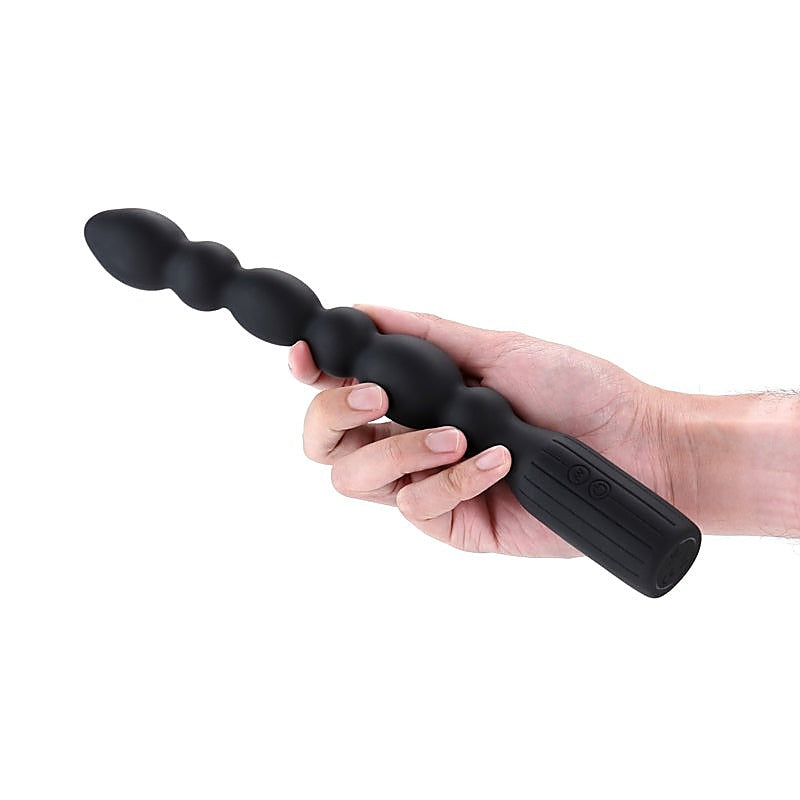 Renegade Prime Silicone Vibrating Anal Beads by NS Novelties - Anal Beads and Balls