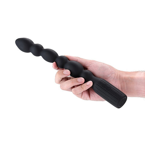 Renegade Prime Silicone Vibrating Anal Beads by NS Novelties - Anal Beads and Balls
