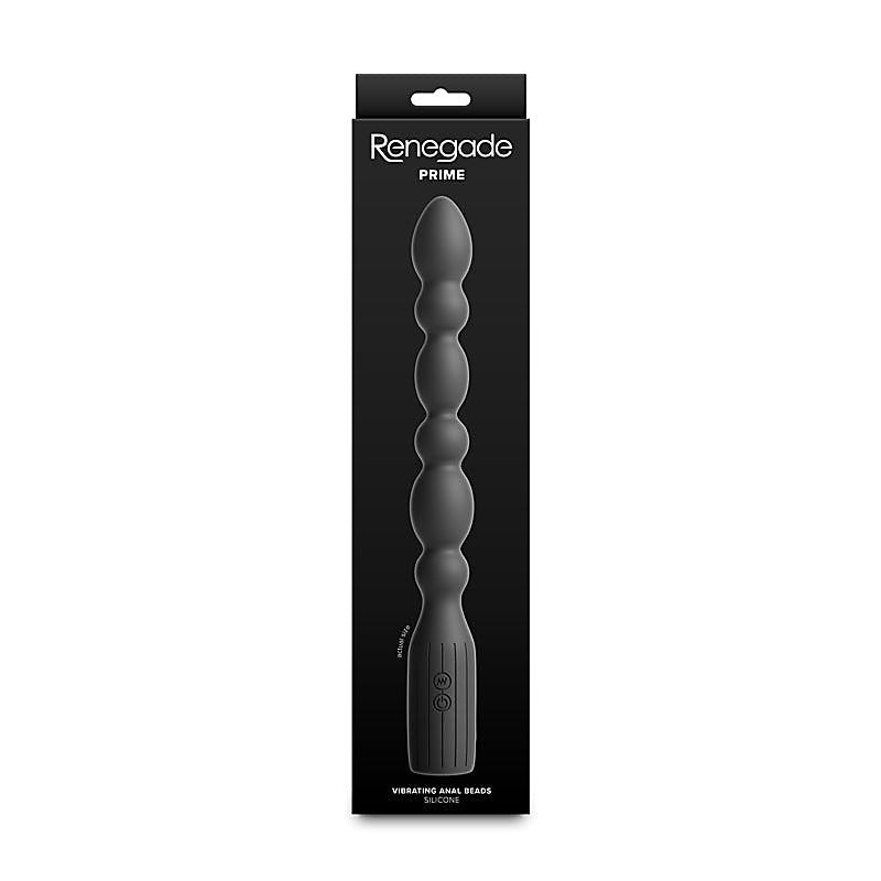 Renegade Prime Silicone Vibrating Anal Beads by NS Novelties - Anal Beads and Balls