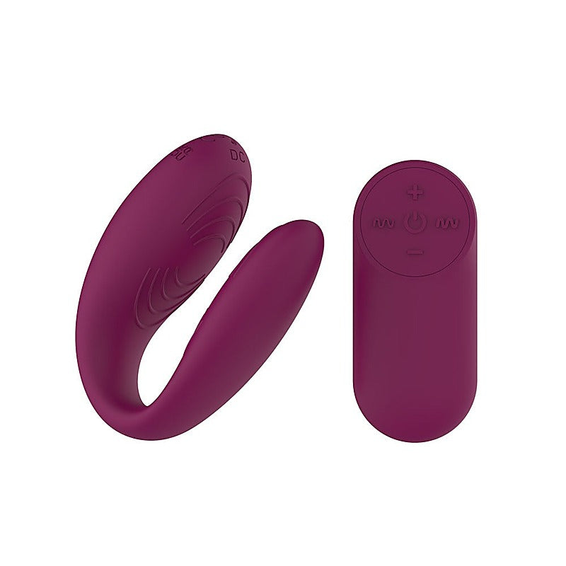 Passion Play Couples Vibrator with Remote Controller - Personal Massagers